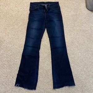 Joe’s flared blue jeans size 28
